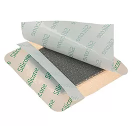 Silver Silicone Foam Dressing