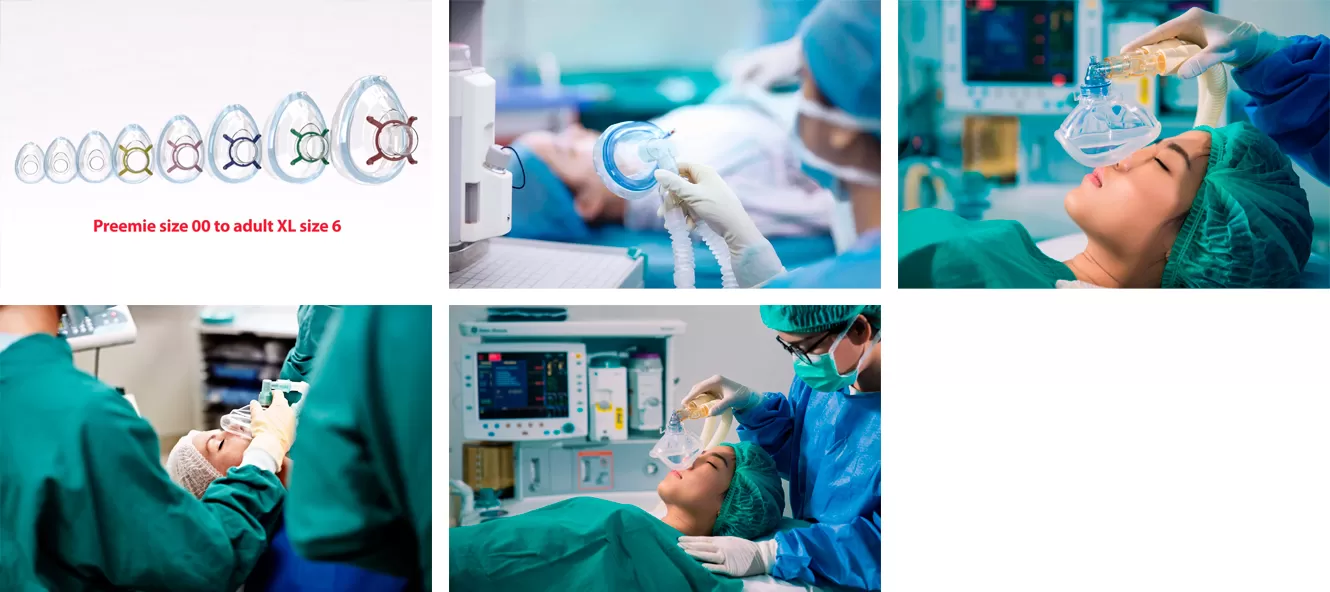 Steps for Using a Anesthesia Mask