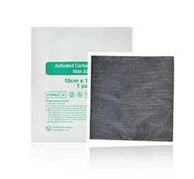 Silver Activated Carbon Fabric Dressing
