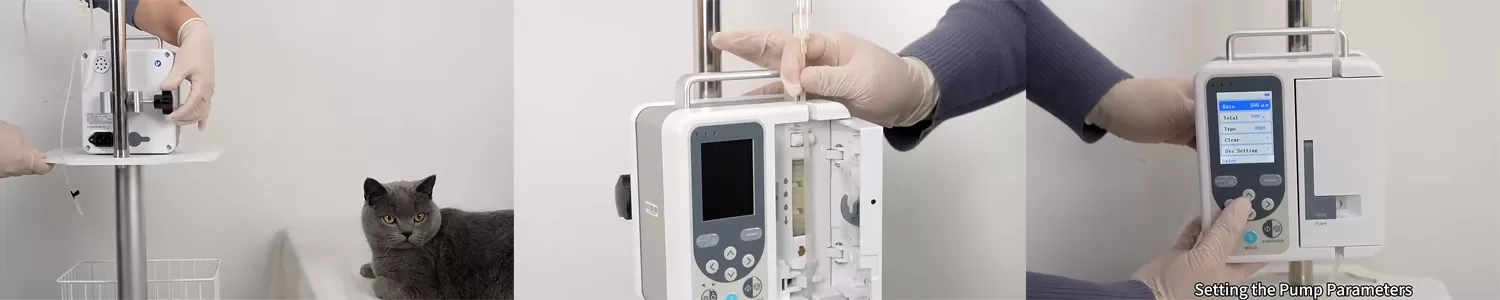 Steps for Using a Veterinary Infusion Pump